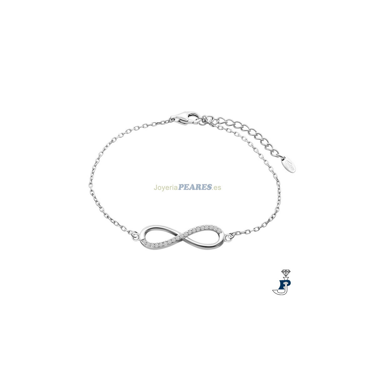Pulsera LOTUS SILVER infinito. - LP1872-2/3