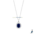 Gargantilla fabricada en Plata 1ª Ley de LOTUS SILVER. - LP3459-1/1