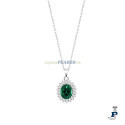 Gargantilla fabricada en Plata 1ª Ley de LOTUS SILVER. - LP3459-1/3