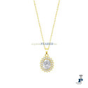 Gargantilla fabricada en Plata 1ª Ley de LOTUS SILVER. - LP3459-1/7