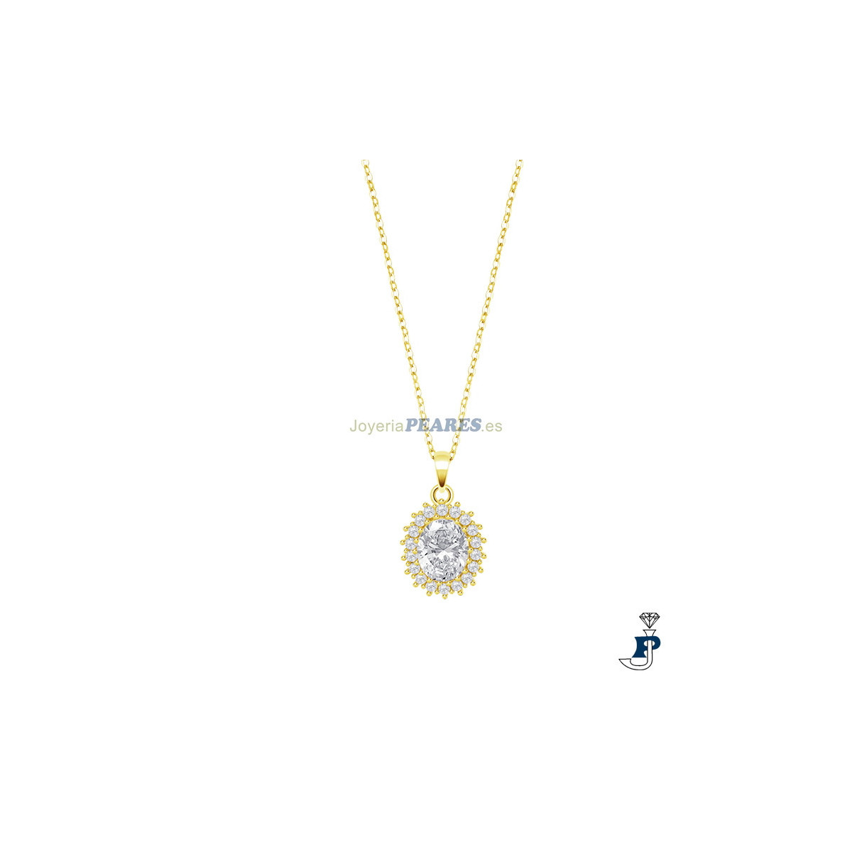 Gargantilla fabricada en Plata 1ª Ley de LOTUS SILVER. - LP3459-1/7