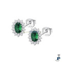 Pendientes fabricados en Plata 1ª Ley de LOTUS SILVER. - LP3459-4/3