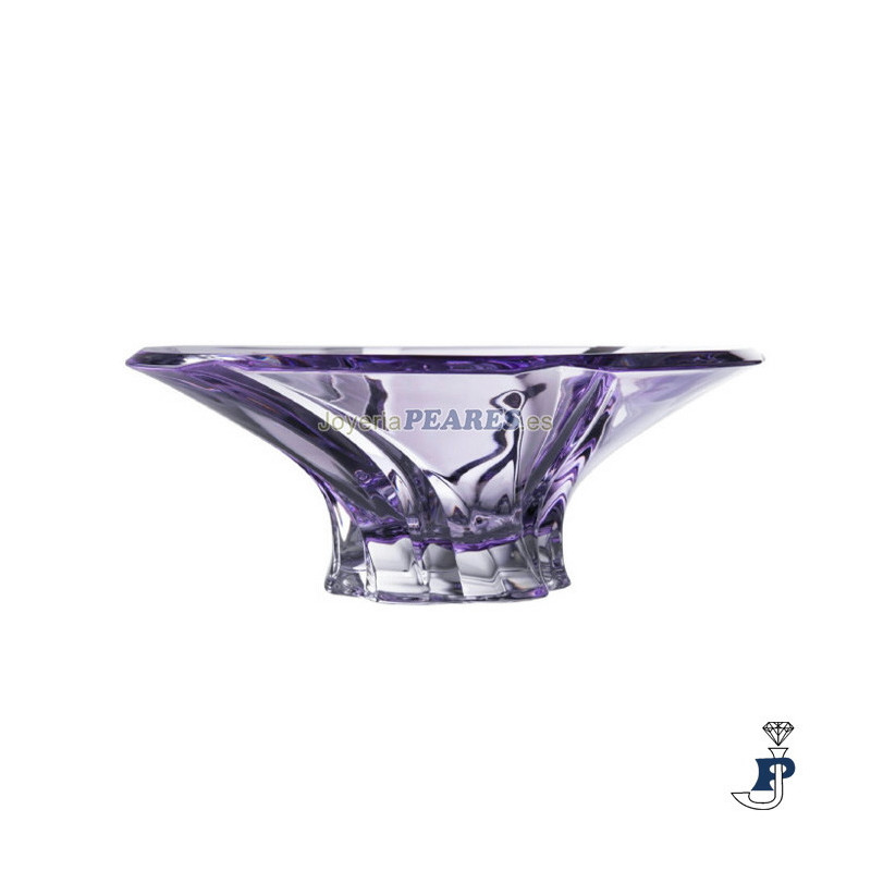 Centro de cristral color lila. - 188.GA3263