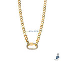 Collar de LOTUS STYLE de acero chapado en oro. - LS2338/1/2