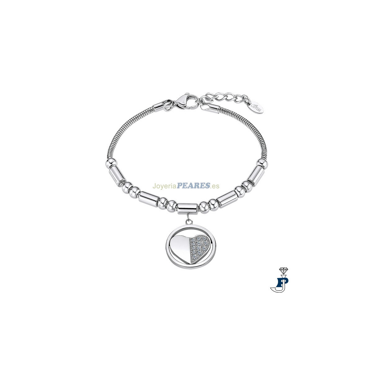 Pulsera acero de  LOTUS STYLE. - LS2466-2/1