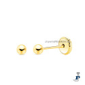 Pendientes Oro 1ª Ley para bebé. - 159.0200679 Pendientes Oro 1ª Ley para bebé. - 159.0200679