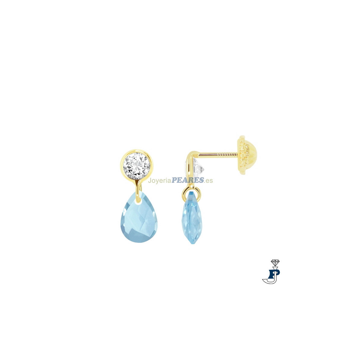 Pendientes Oro 1ª Ley. - 159.0202552
