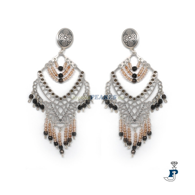 Pendientes de Plata de 1ª Ley. - 32.854