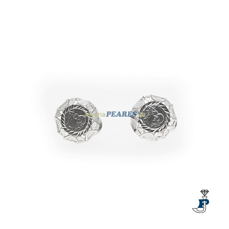 Pendientes Plata de 1ª Ley. - P-PLA-MA