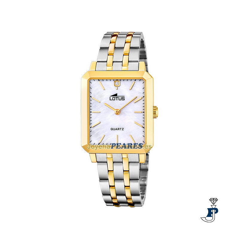 Reloj LOTUS en acero bicolor. - 18981/1