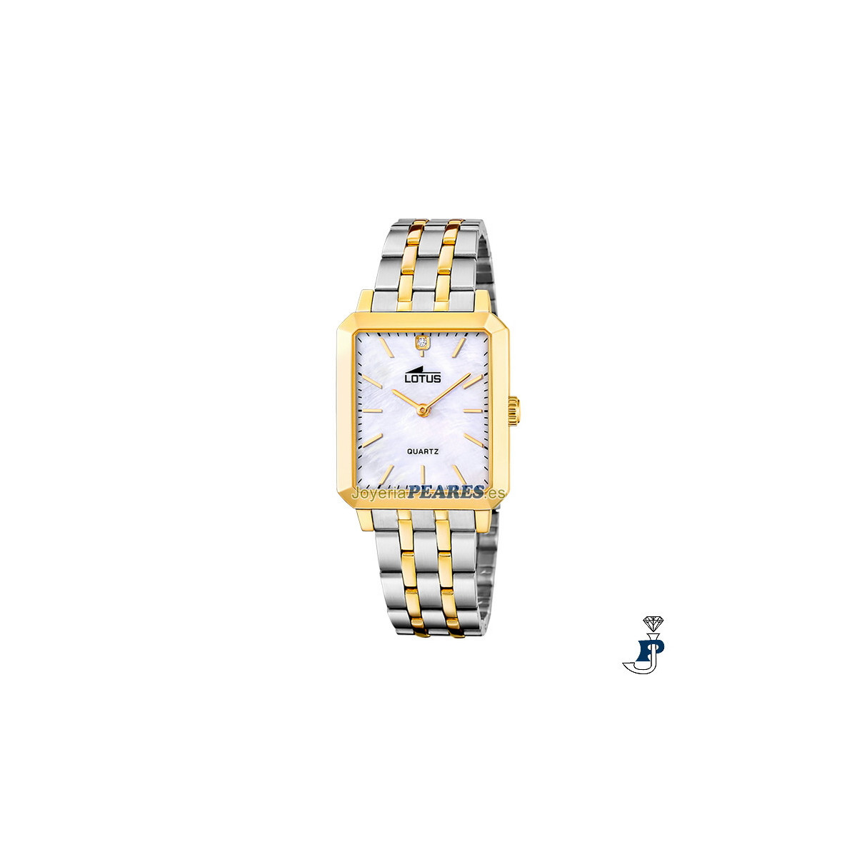 Reloj LOTUS en acero bicolor. - 18981/1
