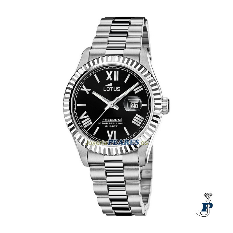 Reloj LOTUS calendario. - 19002/5
