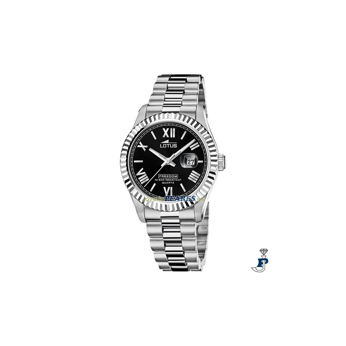 Reloj LOTUS calendario. - 19002/5