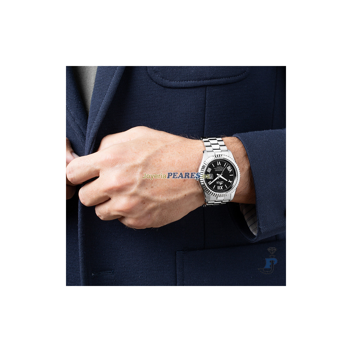 Reloj LOTUS calendario. - 19002/5
