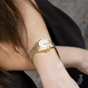 Reloj LOTUS en acero dorado. - 18993/1