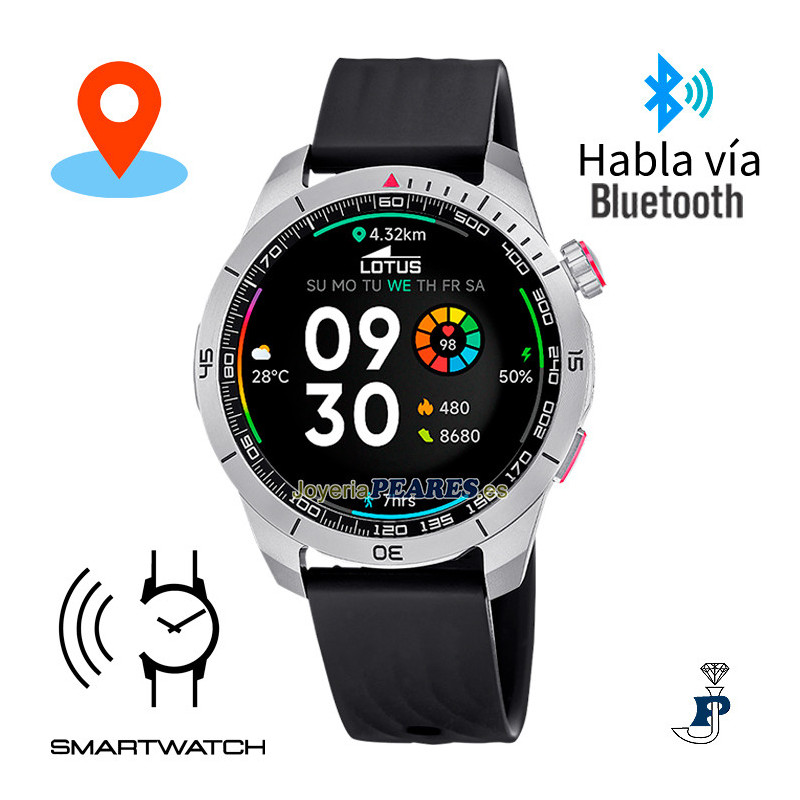 Reloj inteligente LOTUS SMARTIME 2ª GEN con GPS. - 50208/1