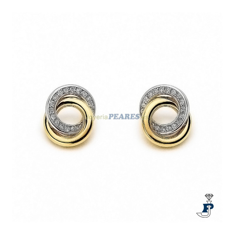 Pendientes en Oro de 1ª Ley. - 154.Z516/CC