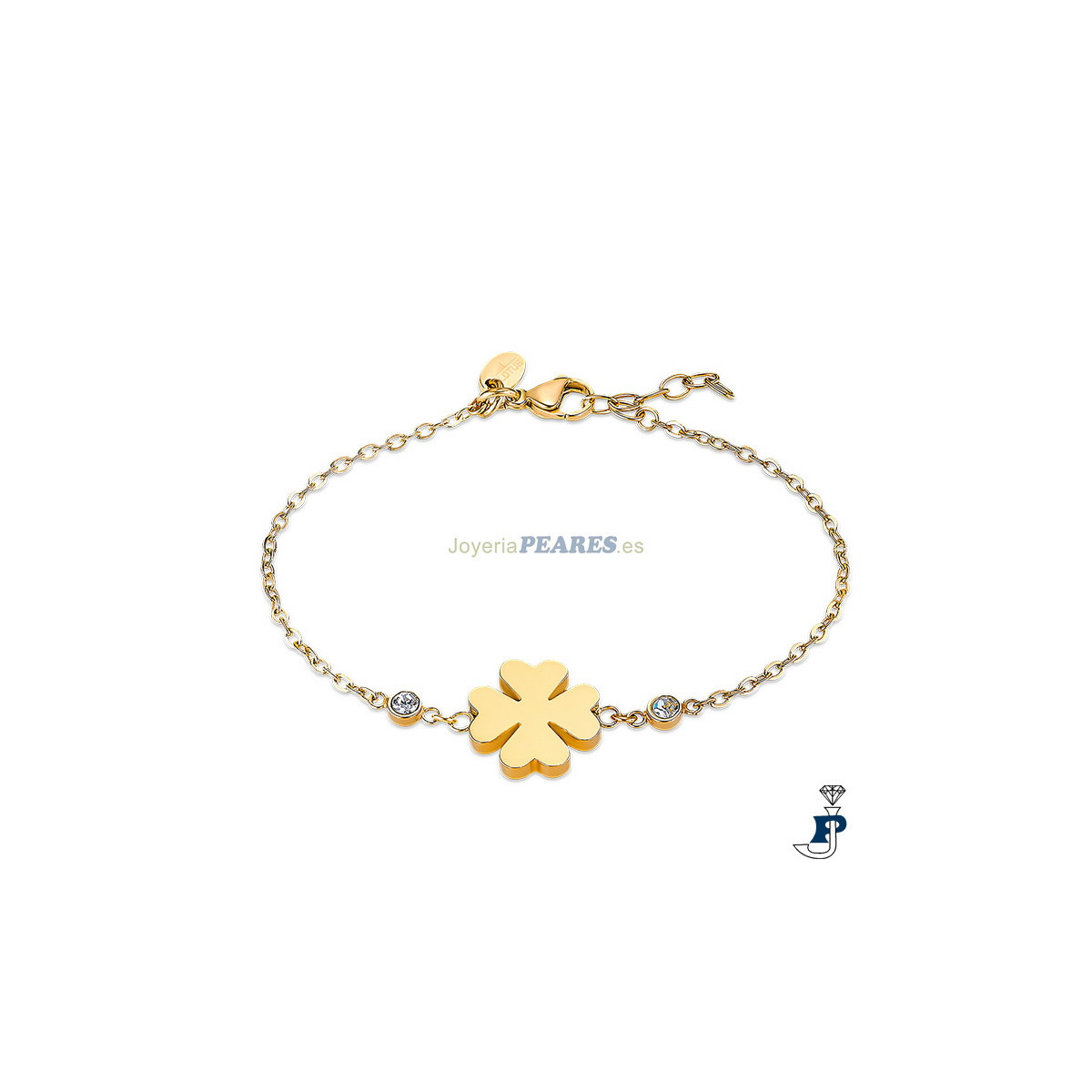 Pulsera de acero chapado  LOTUS STYLE. - LS2601/2/2