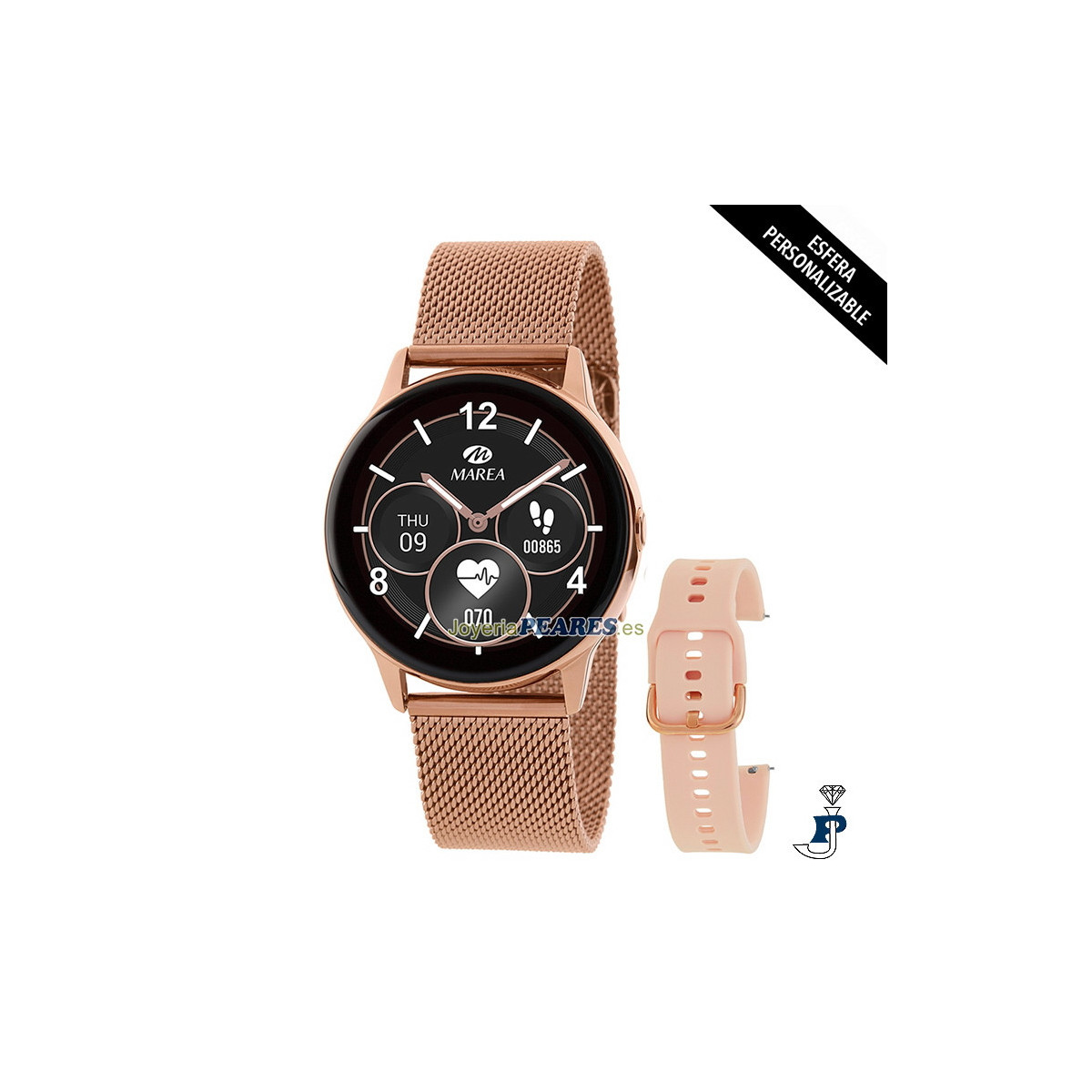 Reloj Marea Smart, esfera personalizable. - B58008/4