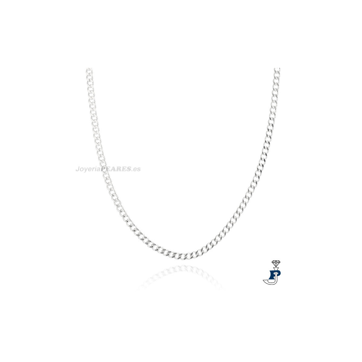 Cadena Fabricada en Plata de 1º Ley. - 8.B60/50