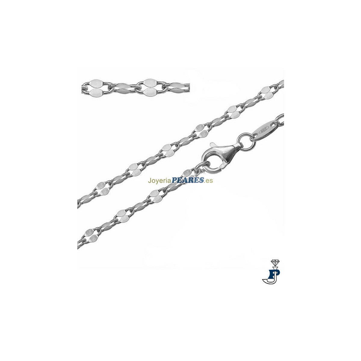 Cadena Plata 1ª Ley 925. - 185.118001
