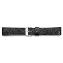 Correa en piel de bisonte negro. - 359301-10