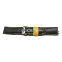 Correa en piel de vacuno negro. - 363920-22 Correa en piel de vacuno negro. - 363920-22