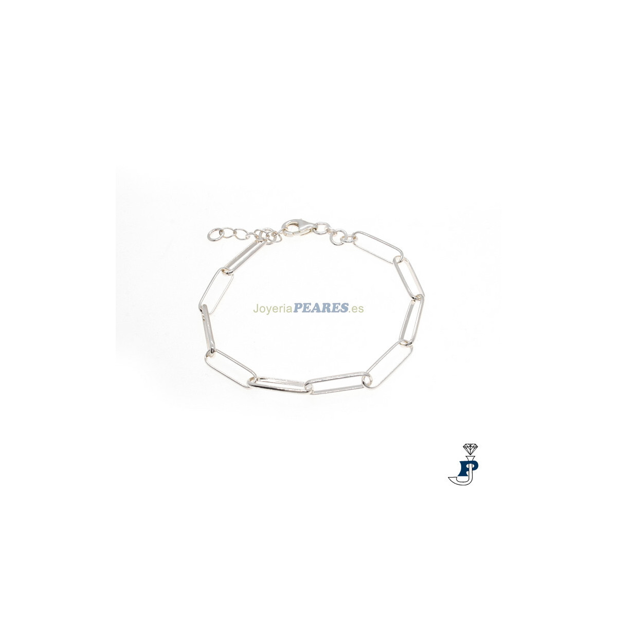 Pulsera fabricada en Plata de 1ª Ley. - 8.PP11390