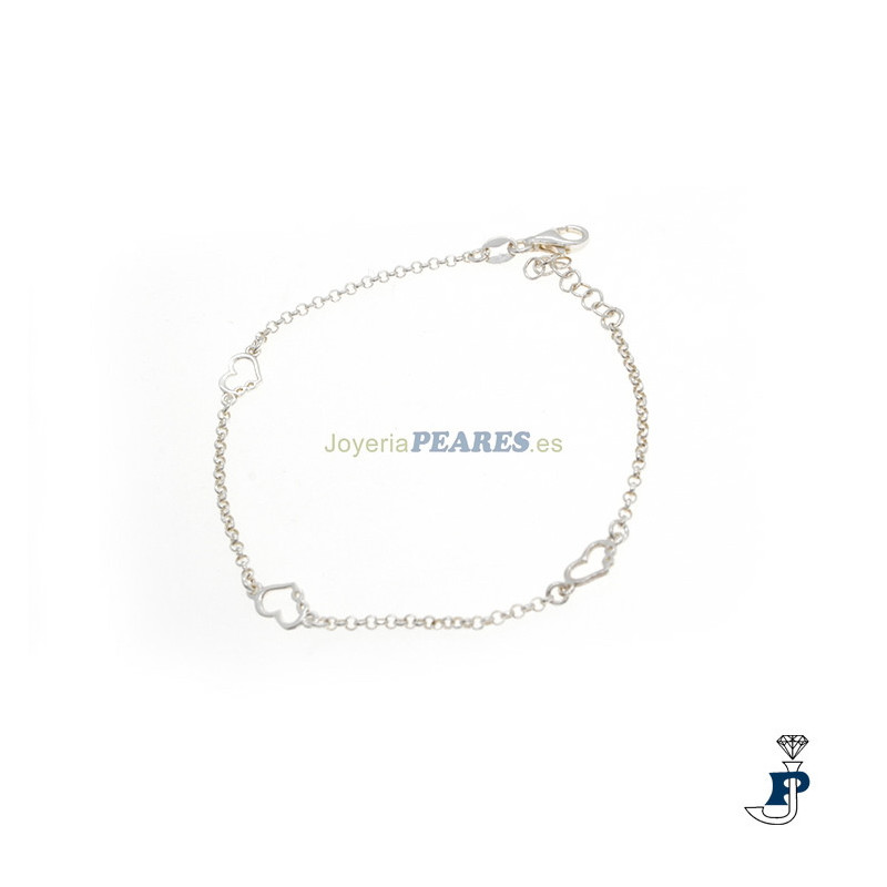 Pulsera fabricada en Plata de 1ª Ley. - 8.PP11986
