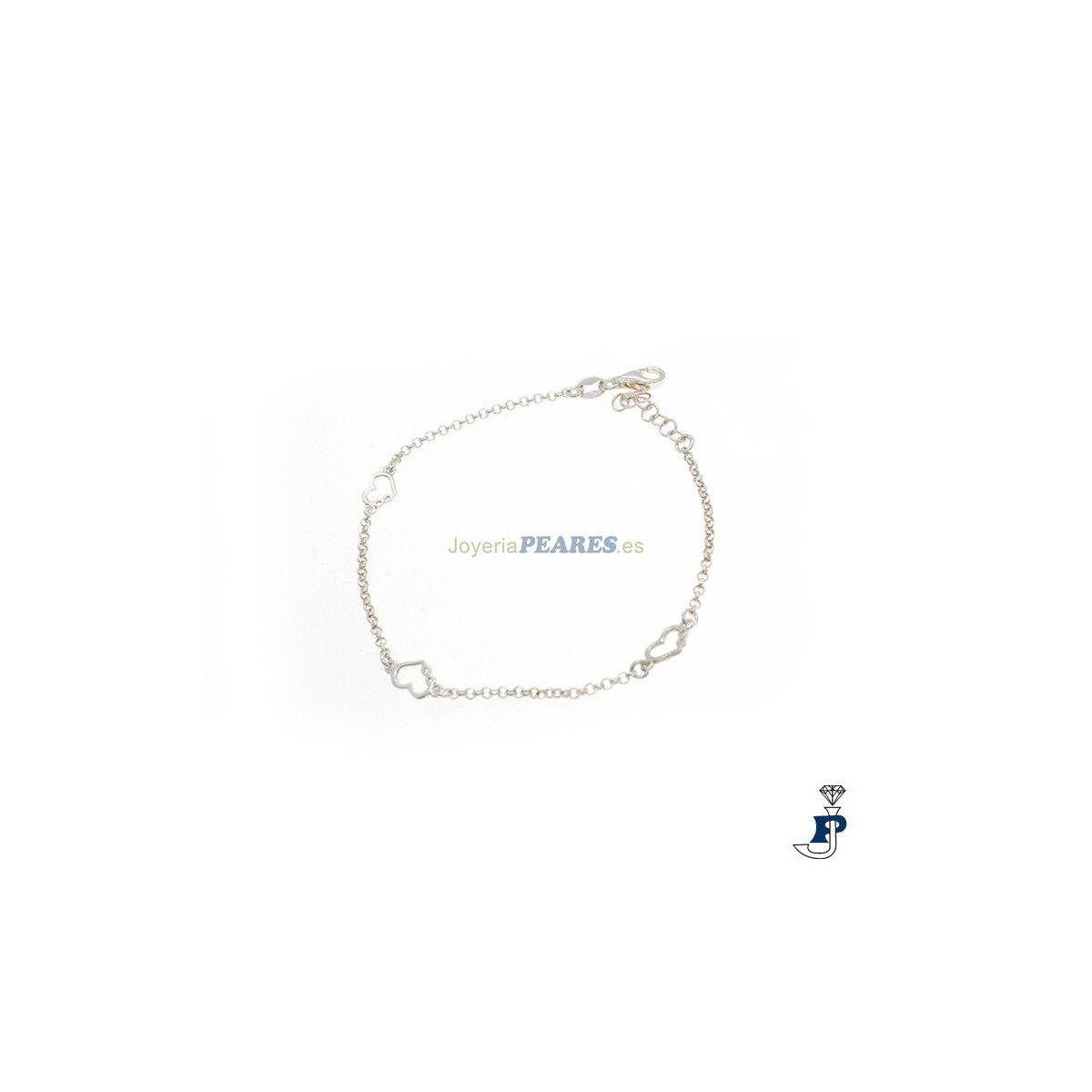 Pulsera fabricada en Plata de 1ª Ley. - 8.PP11986