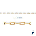 Cadena Forsat de Plata chapada en Oro de 1ª Ley. - 8.AD50/50 Cadena Forsat de Plata chapada en Oro de 1ª Ley. - 8.AD50/50