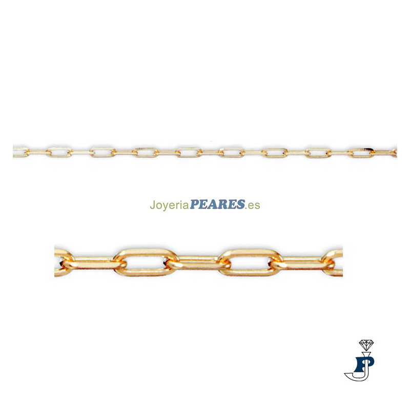 Cadena Forsat de Plata chapada en Oro de 1ª Ley. - 8.AD70/50