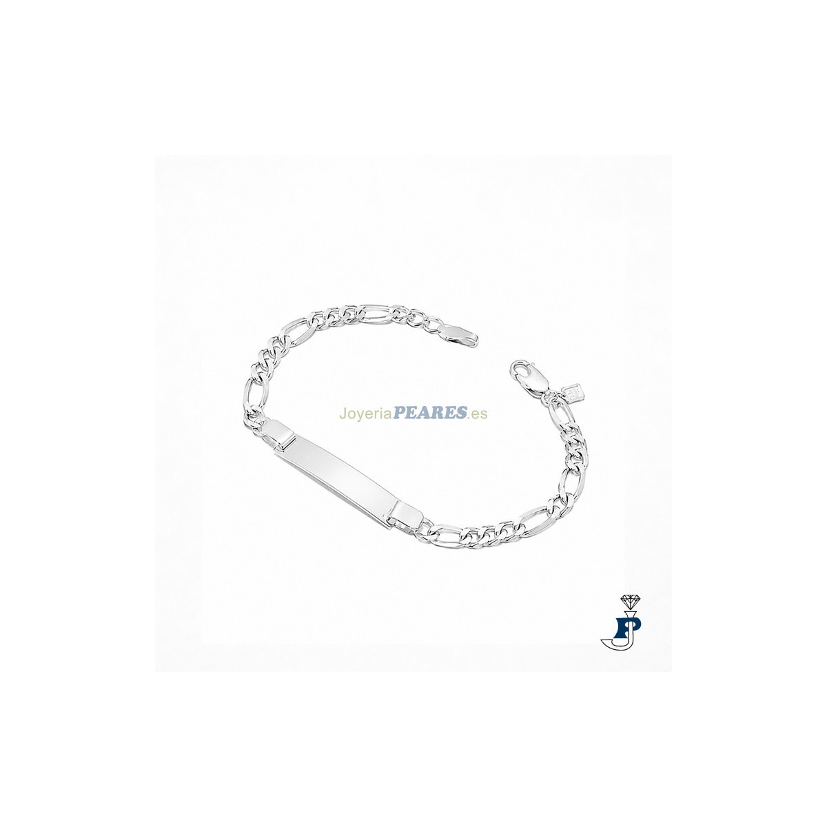 Pulsera nomeolvides para bebe Plata 1ª Ley (925 mls) - 8.PP10745