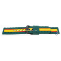 Correa de silicona verde con la bandera de España. - 701706-20