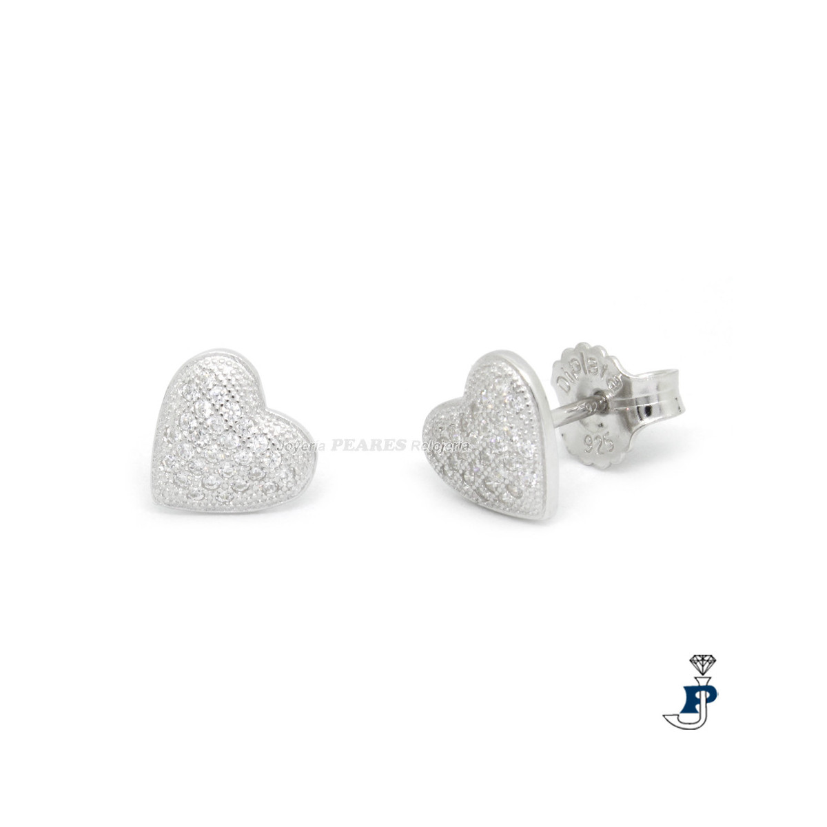 Pendientes Plata 1ª Ley (925 mls) - 8.P12344