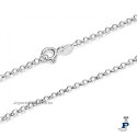 Cadena fabricada en Plata de 1ª Ley. - 8.R35/60