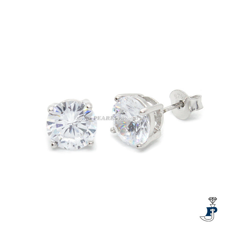 Pendientes Plata de 1ª Ley (925 mls). - 8.P12252