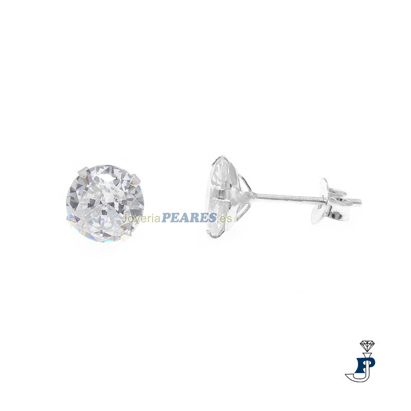 Pendientes Plata de 1ª Ley (925 mls). - 8.P-8875