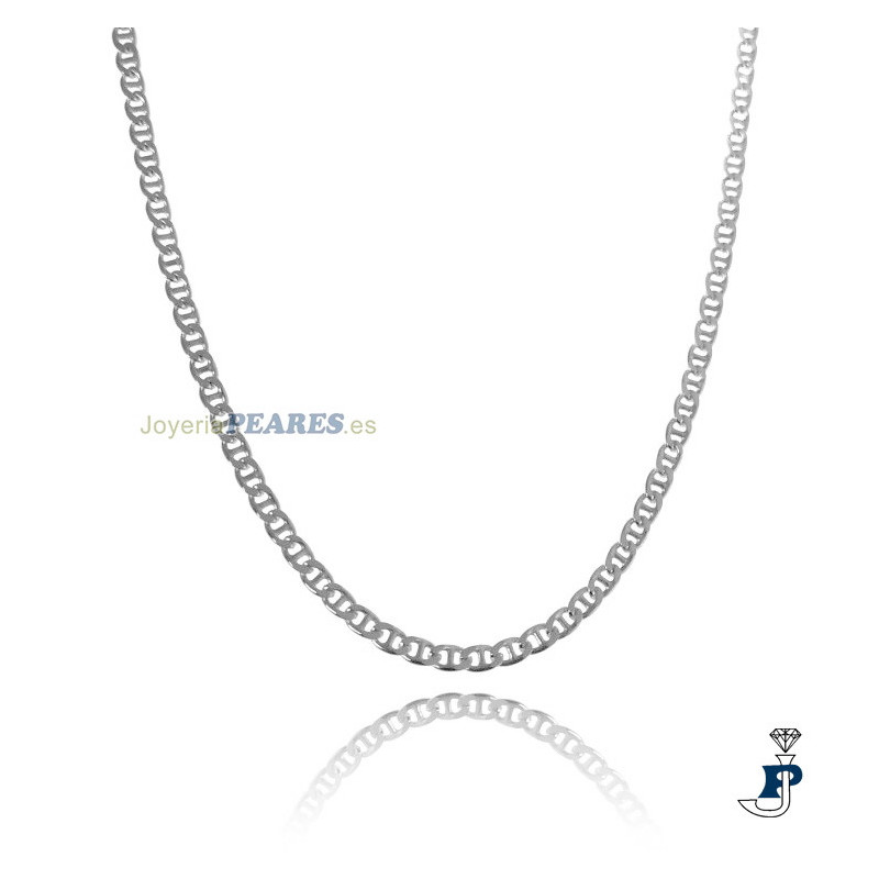 Cadena de Plata 1ª Ley.(925 mls). - 8.FP40/50