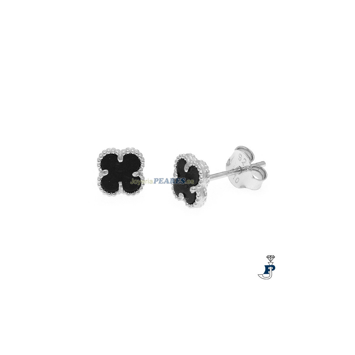 Pendientes fabricados en Plata de 1ª Ley. - 8.P12503/1