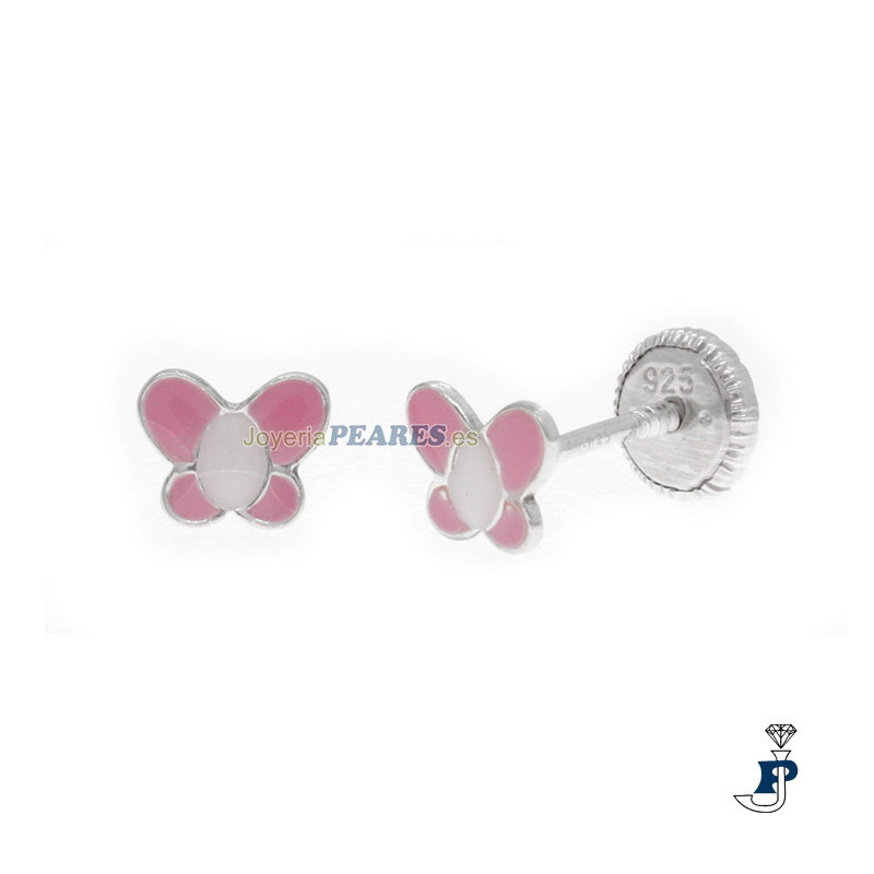 Pendientes para Bebé de Plata. - 8.P12785
