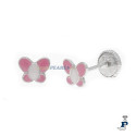 Pendientes para Bebé de Plata. - 8.P12785 Pendientes para Bebé de Plata. - 8.P12785