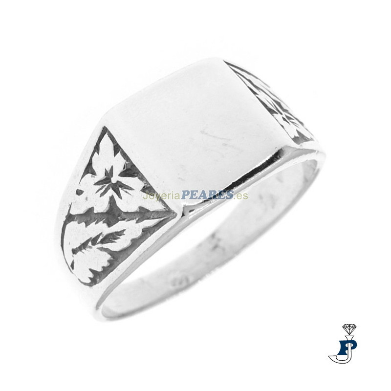 Sello para hombre fabricada en Plata de 1ª Ley. - 8.S-6338