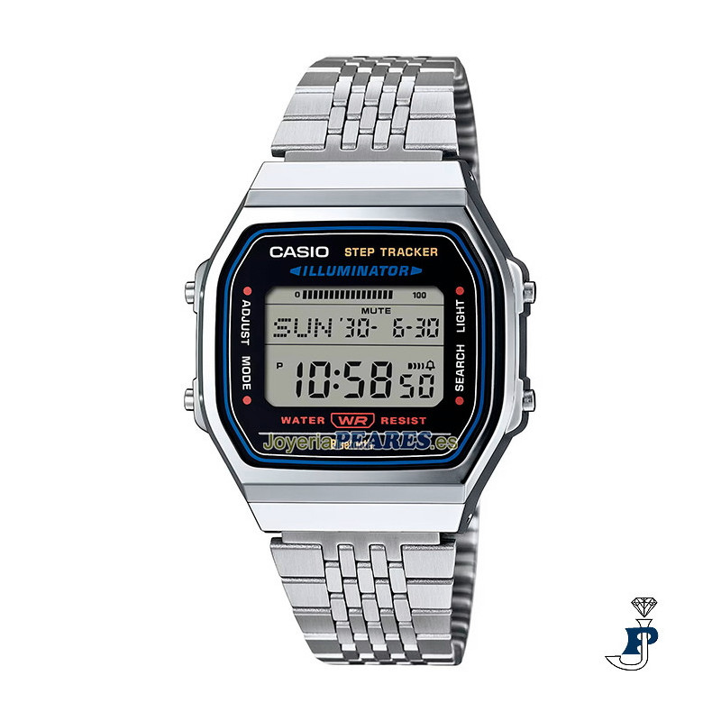 Reloj Casio vintage Función Smartphone, contador de pasos. - ABL-100WE-1AEF