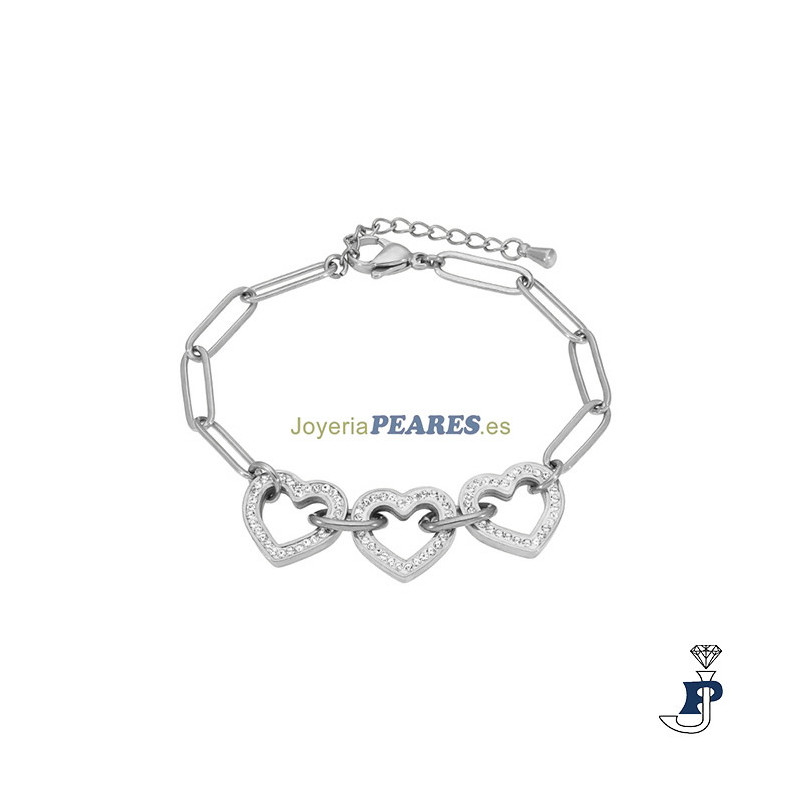 Pulsera fabricada en Acero. - C02103/BM