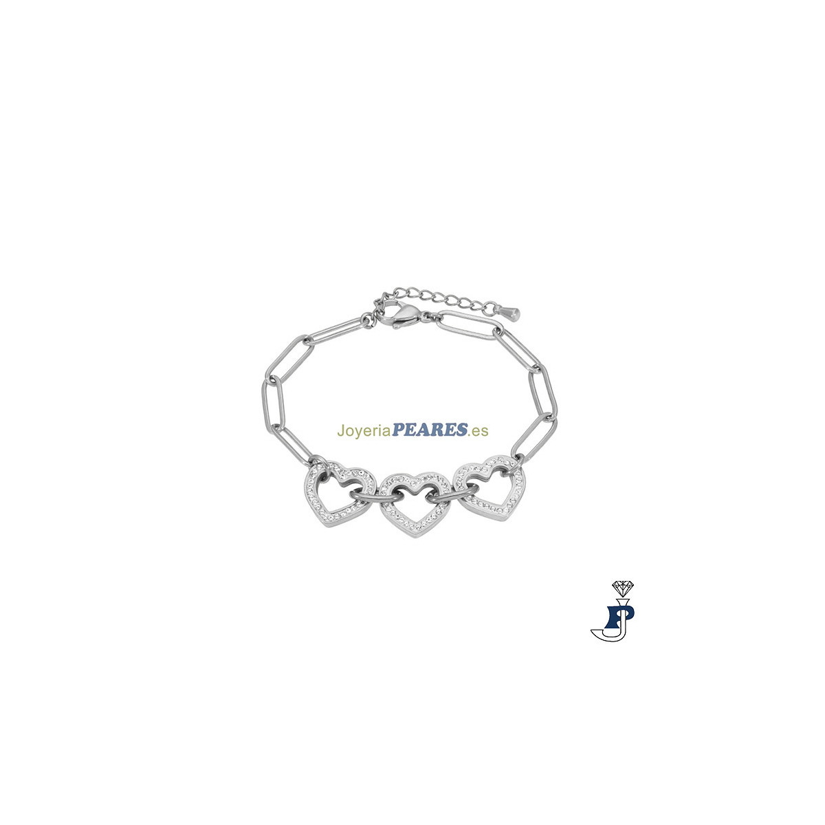 Pulsera fabricada en Acero. - C02103/BM