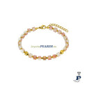 Pulsera fabricada en Acero chapado en Oro. - C02403/BF Pulsera fabricada en Acero chapado en Oro. - C02403/BF
