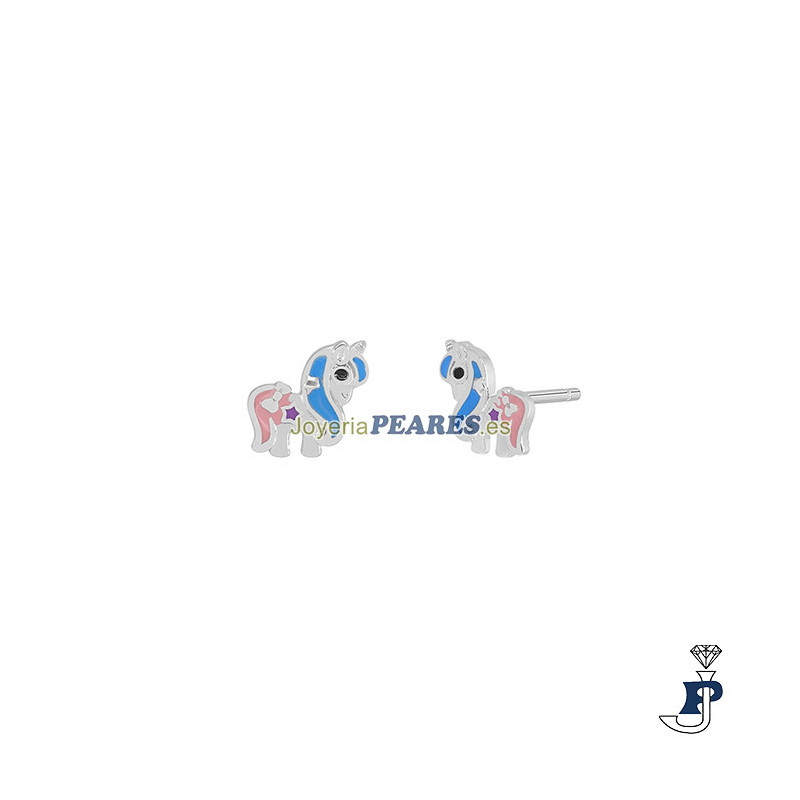 Pendientes fabricados en Plata de 1ª Ley. - D03001/CF