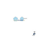 Pendientes fabricados en Plata de 1ª Ley. - D03601/AF Pendientes fabricados en Plata de 1ª Ley. - D03601/AF