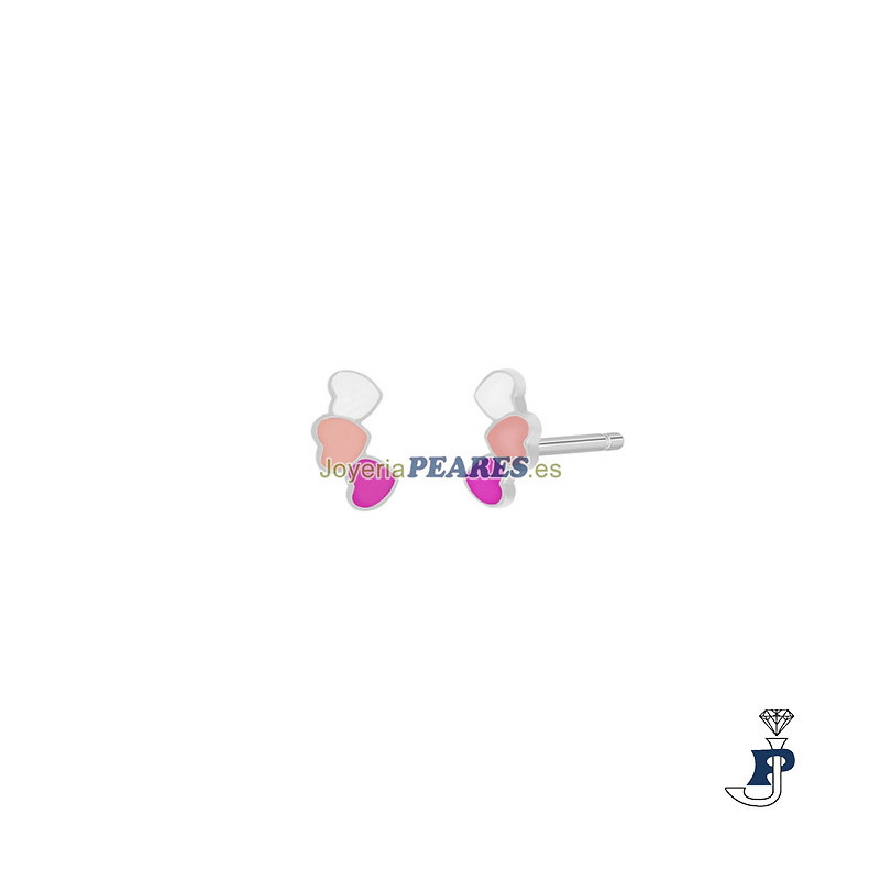 Pendientes fabricados en Plata de 1ª Ley. - D03601/AN